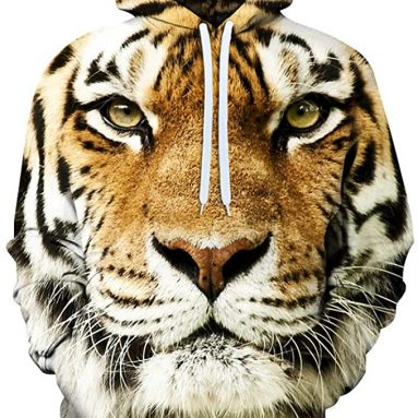 Moletom Cabeça de Tigre 3D