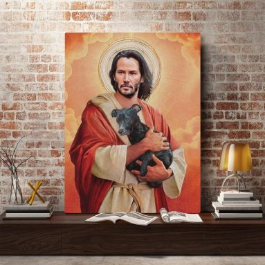 Pintura em Tela Jesus Wick